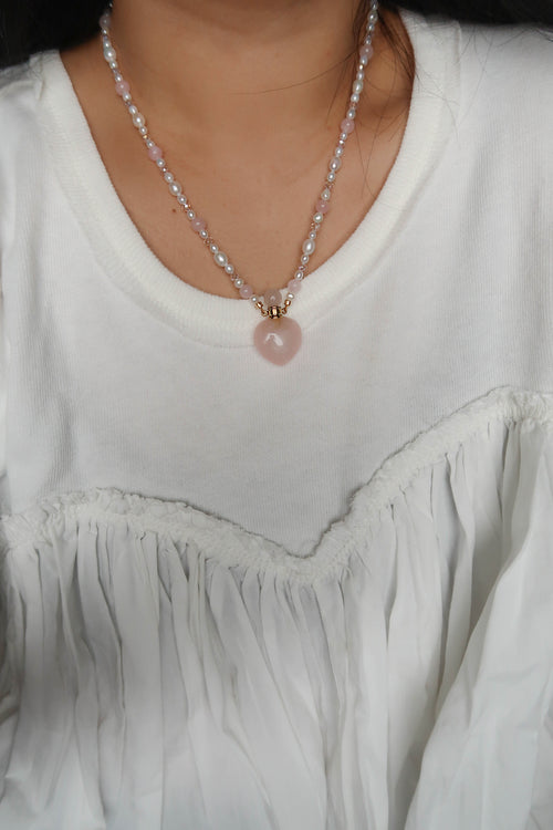 Blush & Pearls Perfume Locket