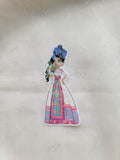 Y2K Hmong Girl - Holographic Sticker