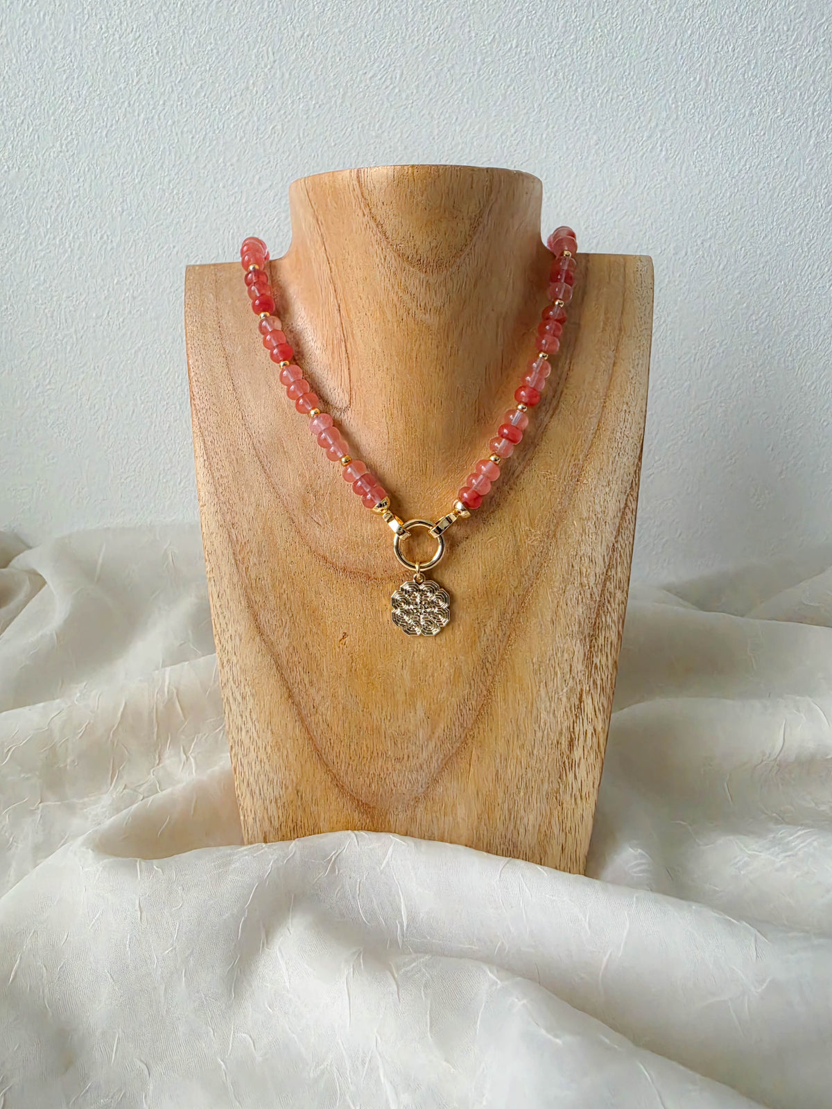 Semi-Precious Stone Beaded Necklace