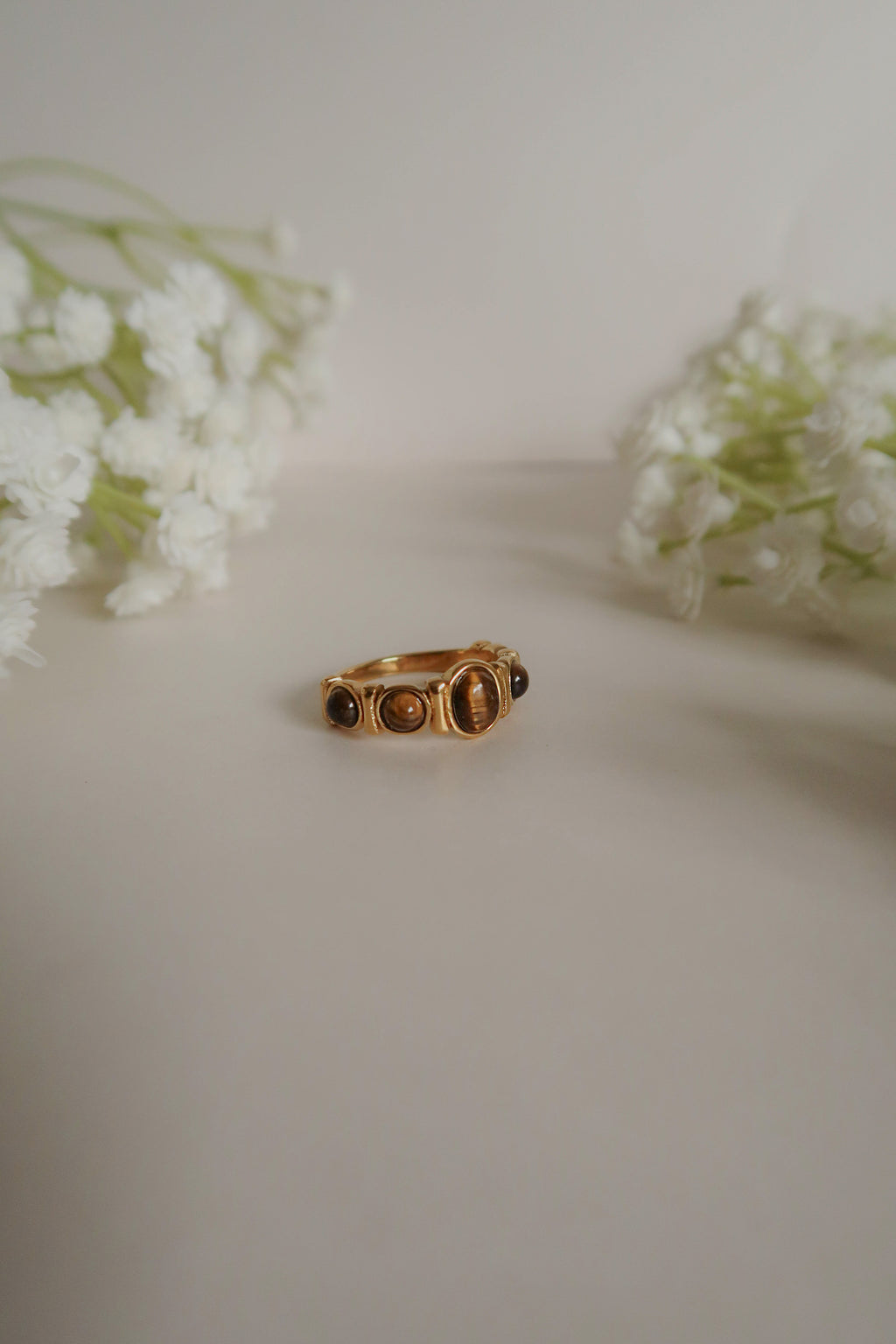 Brown Tiger's Eye Ring
