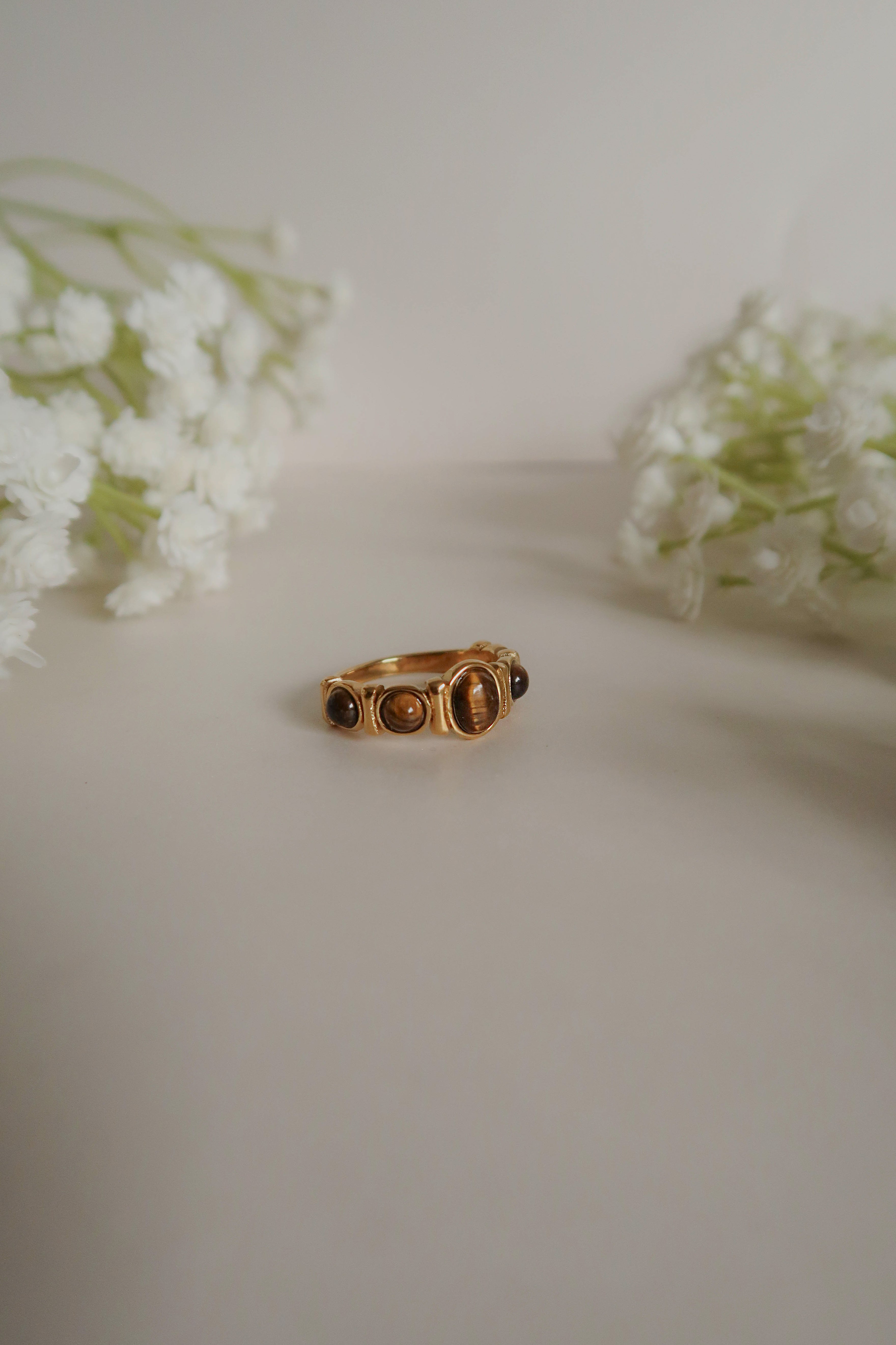 Brown Tiger's Eye Ring
