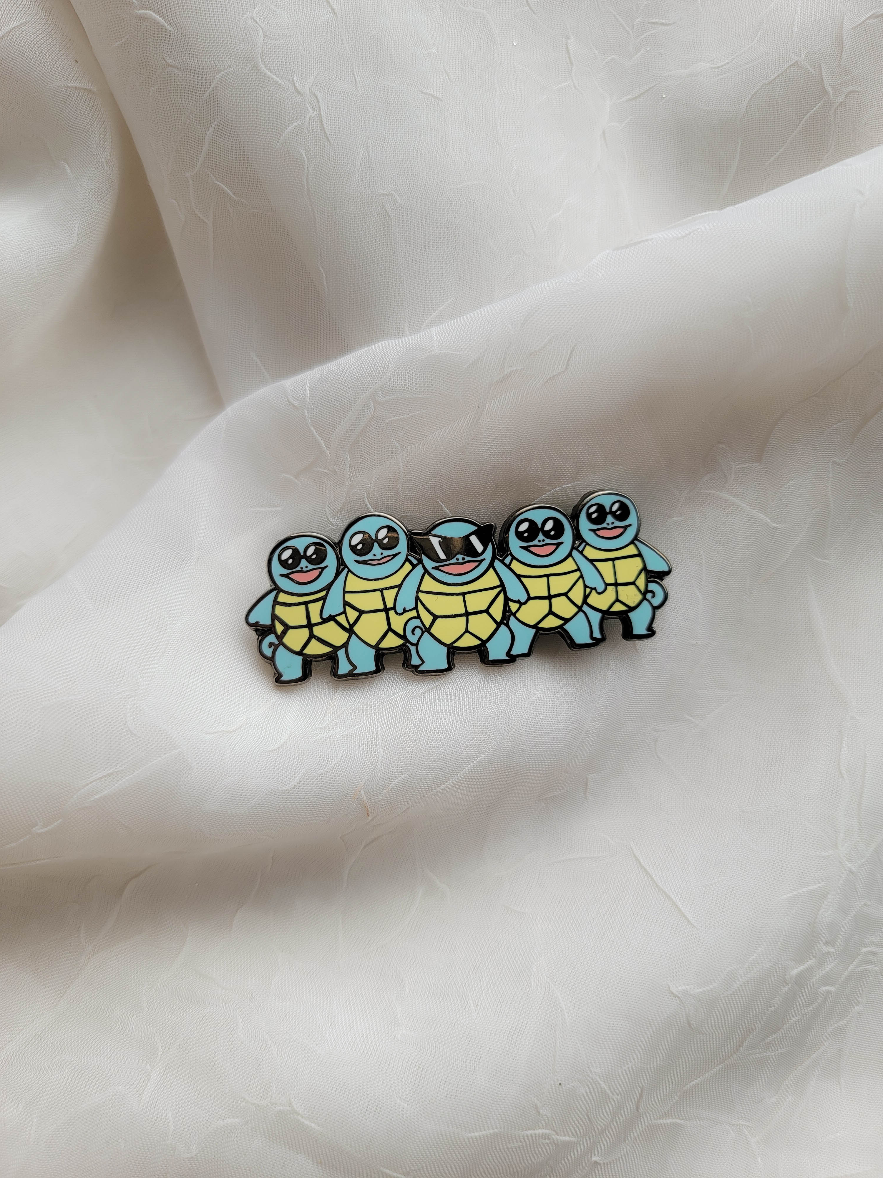 Squirtle Squad Enamel Pin