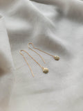 Dainty RYR Thread Through Earrings