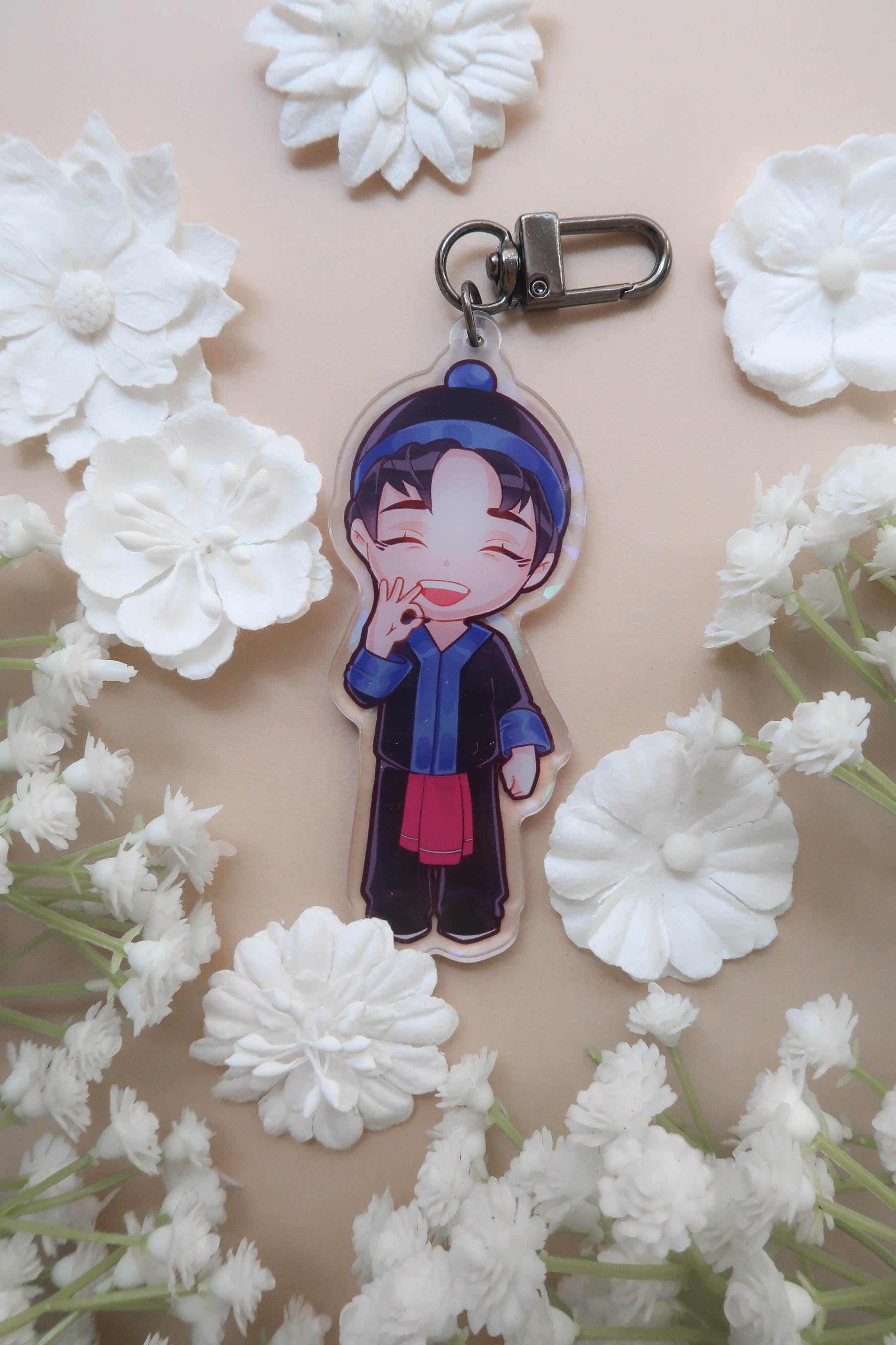 Kawaii Hmong Boy Acrylic Keychain