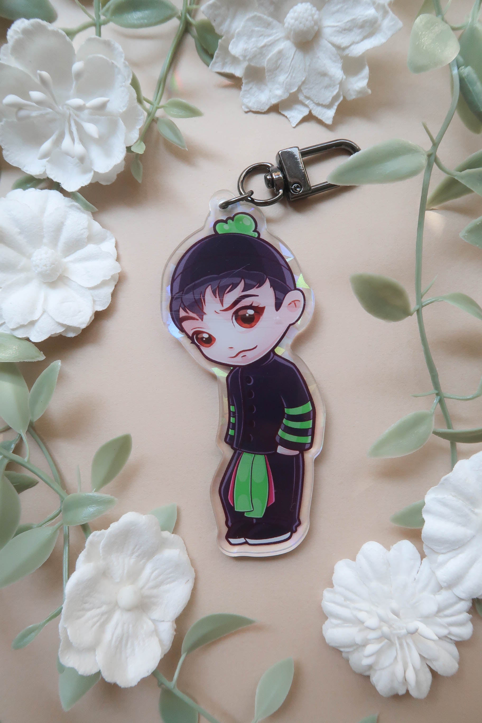 Kawaii Hmong Boy Acrylic Keychain
