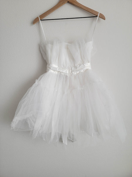 Sweet Heart Tulle Mini Dress