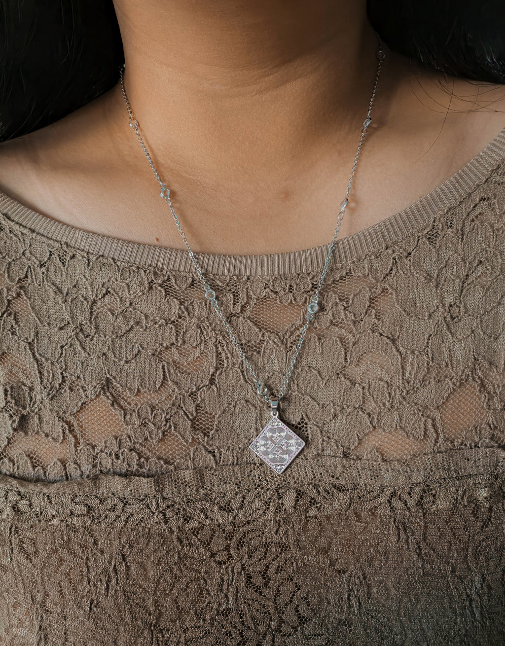 Silver Steadfast Necklace