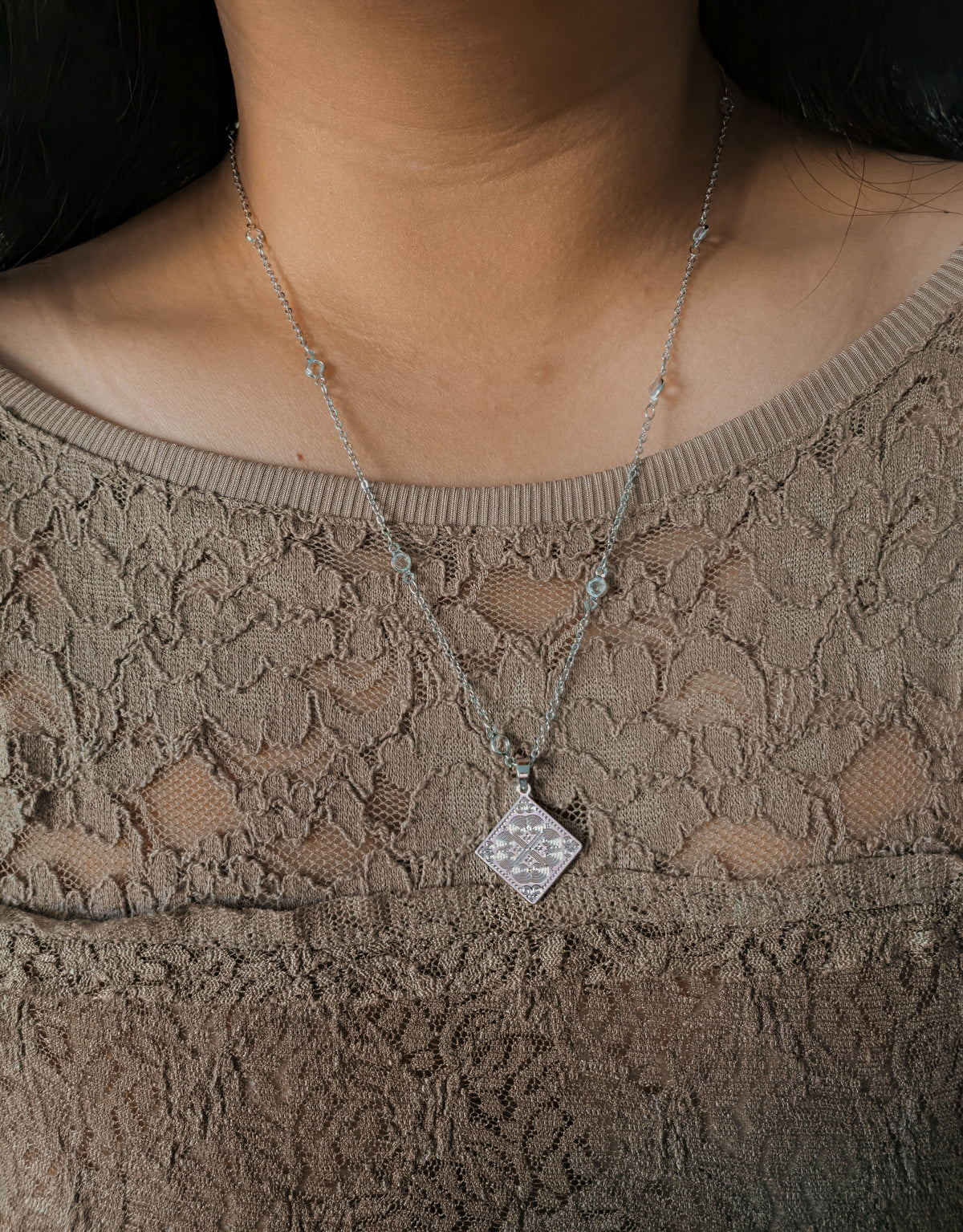 Silver Steadfast Necklace