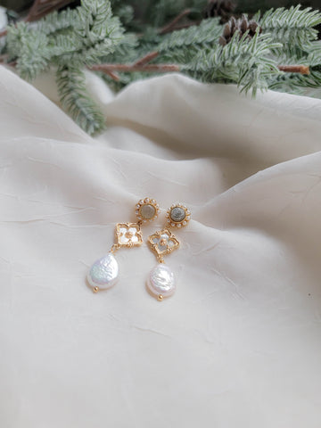 Vintage Pearl Earrings