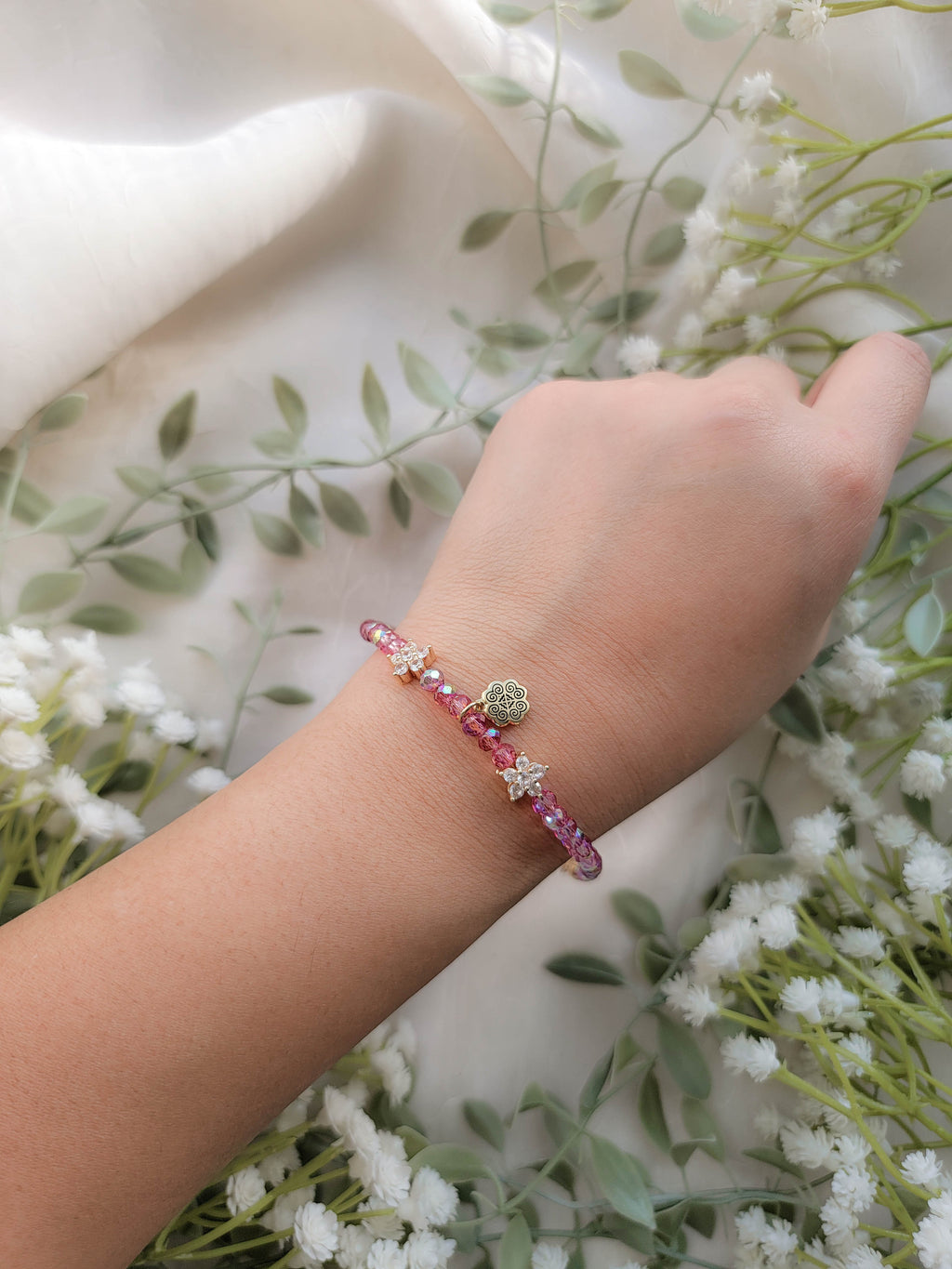 Delicate Gems Bracelet (various lengths available)