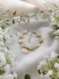 Opalite Charm Bracelet (6.75"+2")
