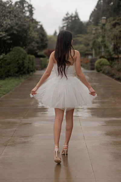 Sweet Heart Tulle Mini Dress