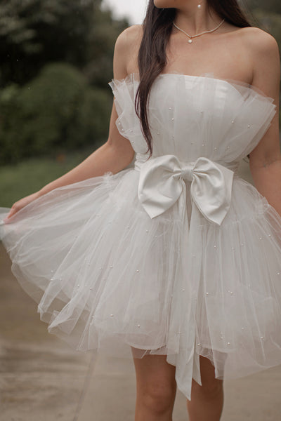 Sweet Heart Tulle Mini Dress