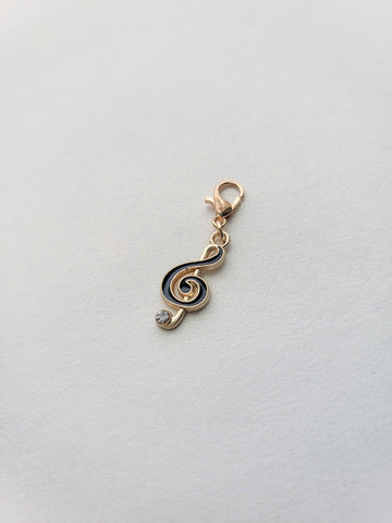 Treble Cleff Charm