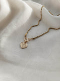 Hmong Heart - W Clasp Necklace