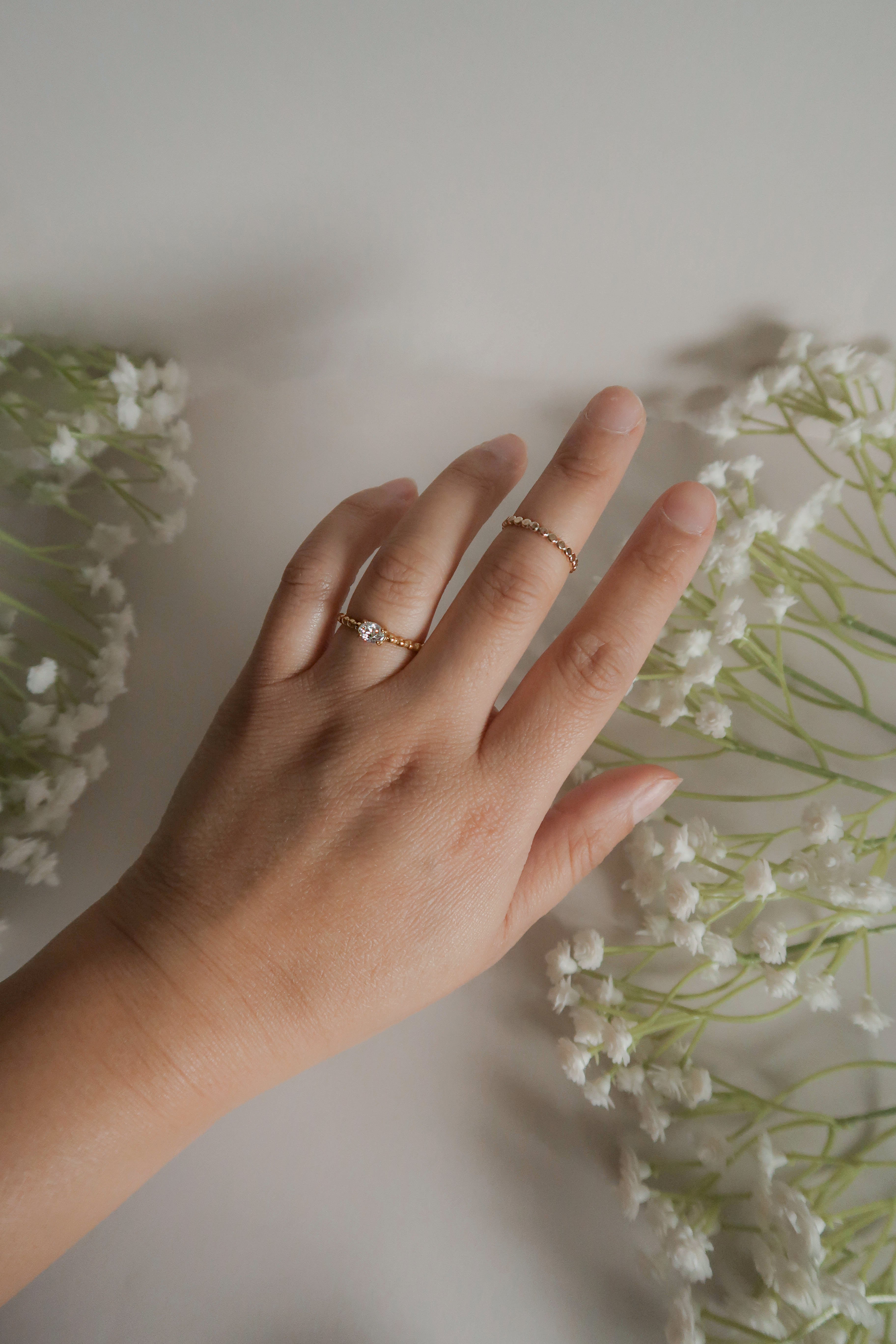 Dainty Disc Ring