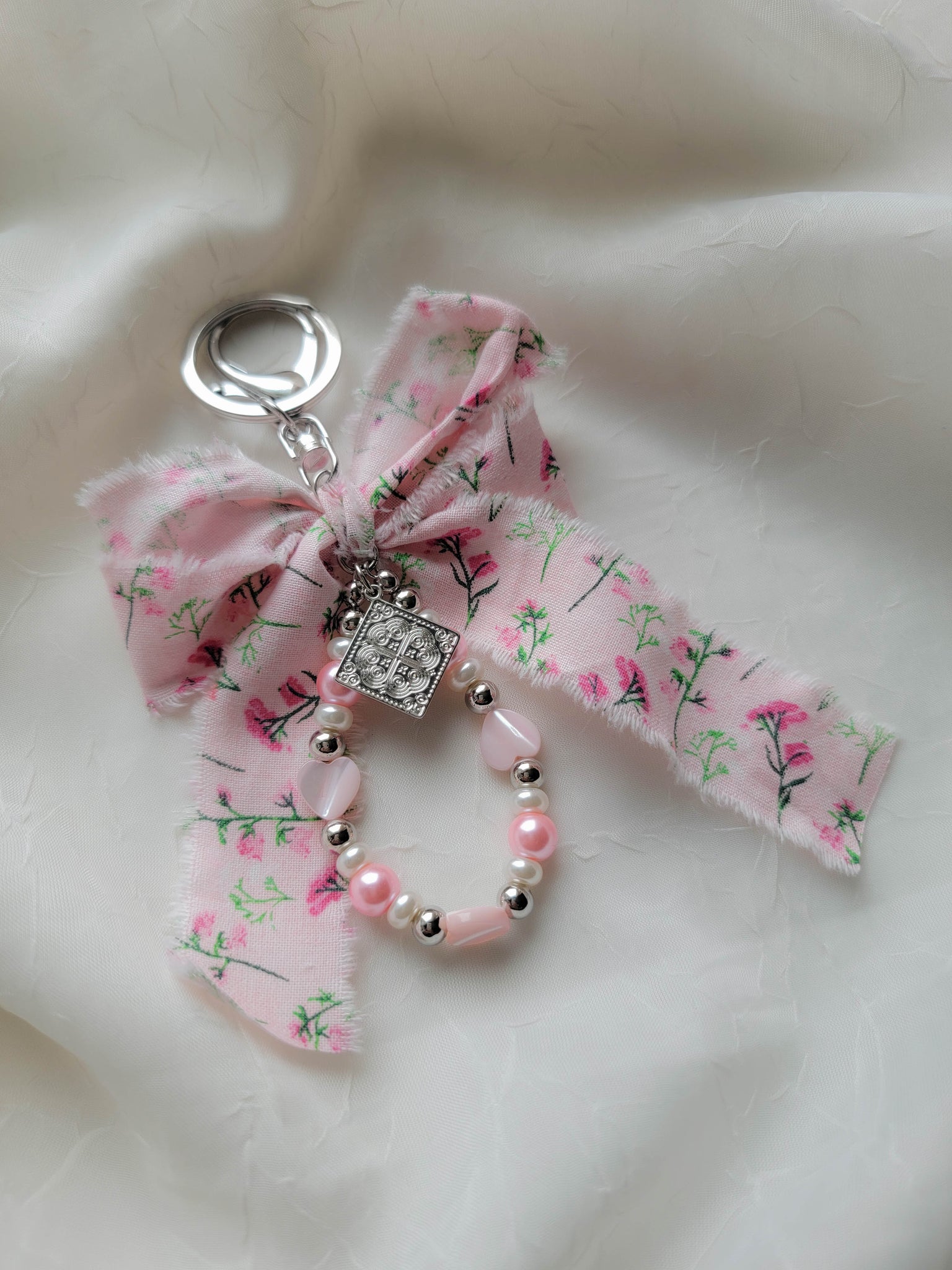 Pretty in Pink Bag Charm