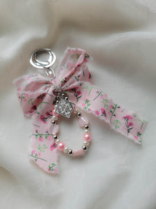 Pretty in Pink Bag Charm