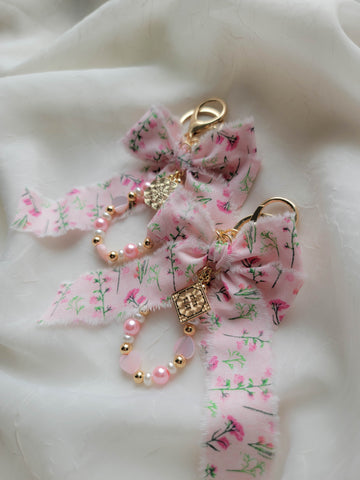 Pretty in Pink Bag Charm