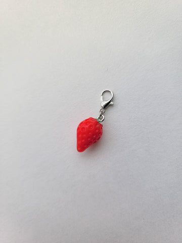 3D Strawberry Charm