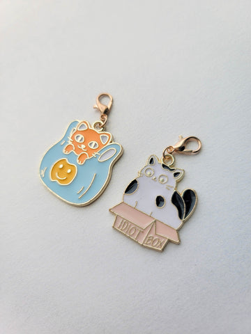 Silly Cat Charm