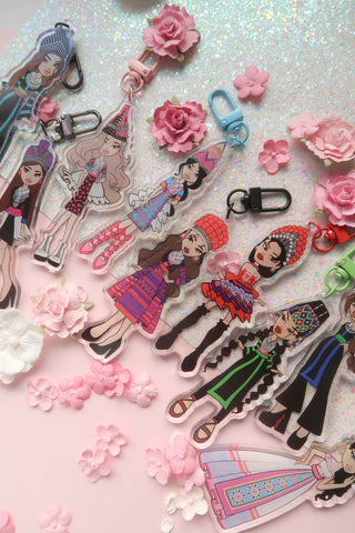 Y2K Hmong Girl Acrylic Keychains