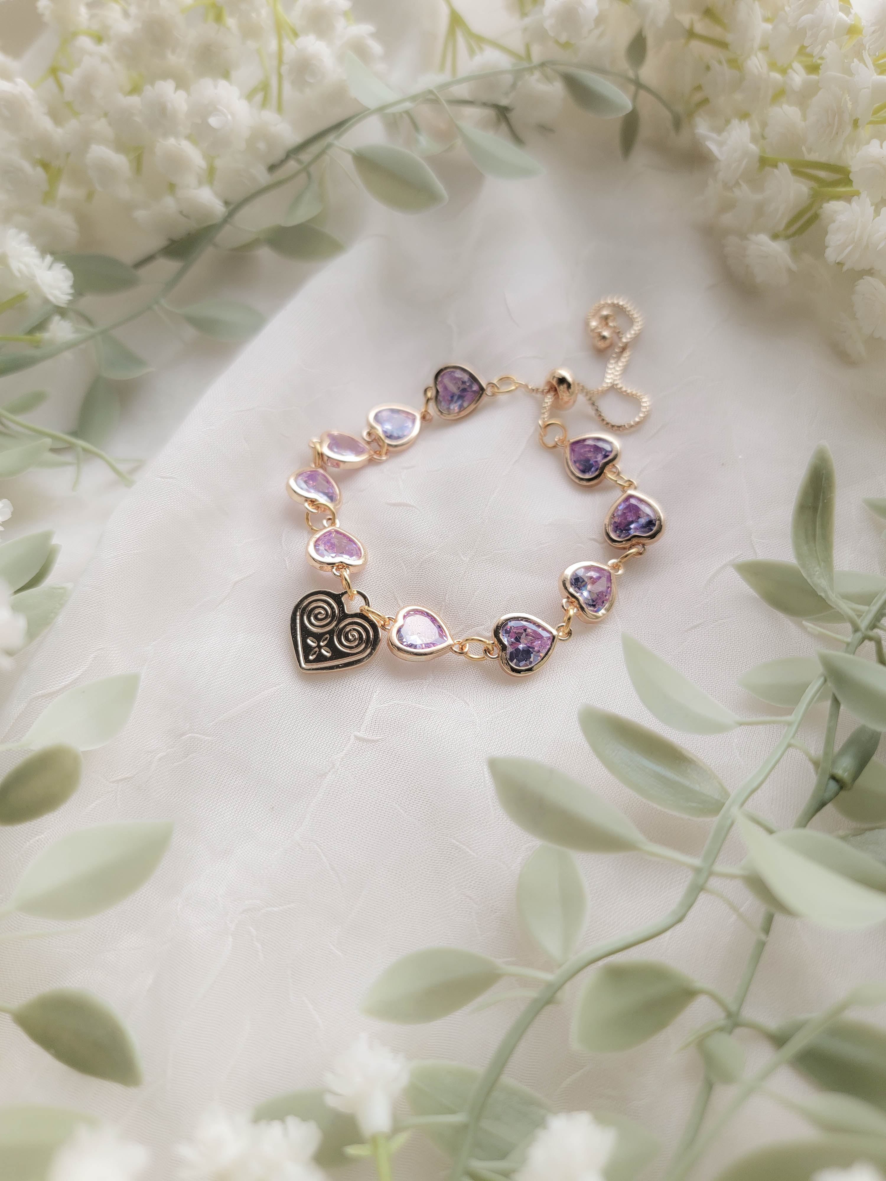 Heart Throb Bracelet (various lengths available)