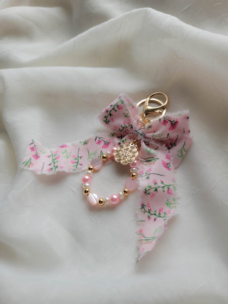 Pretty in Pink Bag Charm
