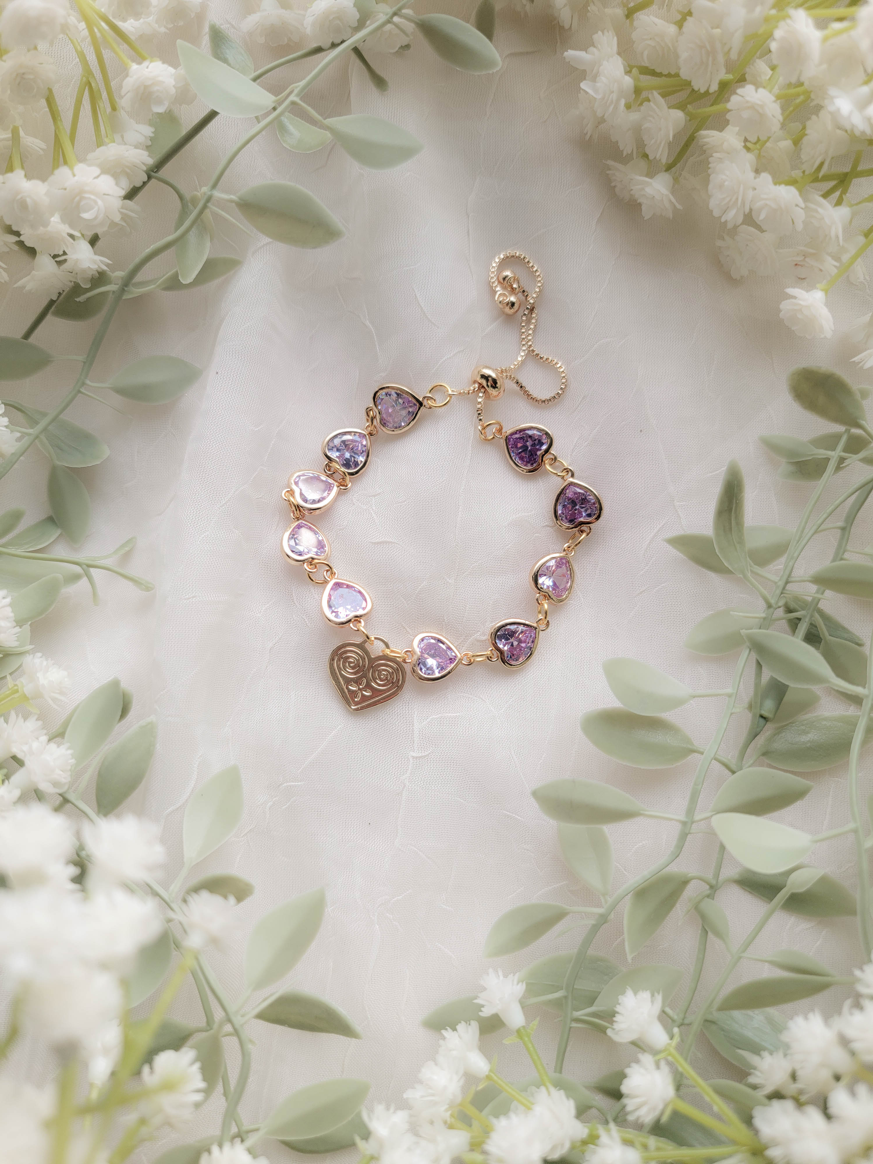 Heart Throb Bracelet (various lengths available)