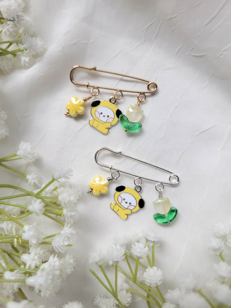 BTS - BT21 Safety Pin Charm