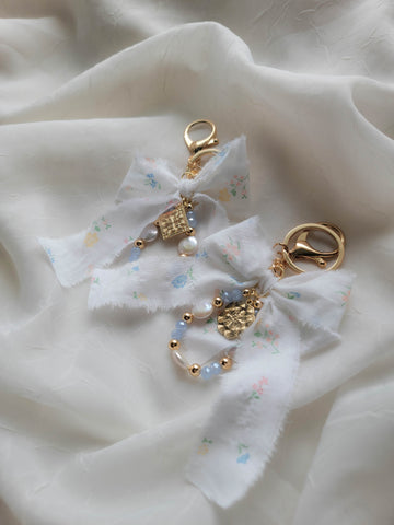 Simple Florals Bag Charm
