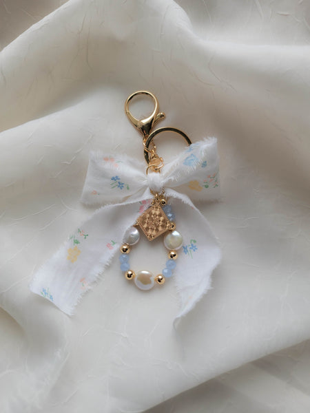 Simple Florals Bag Charm