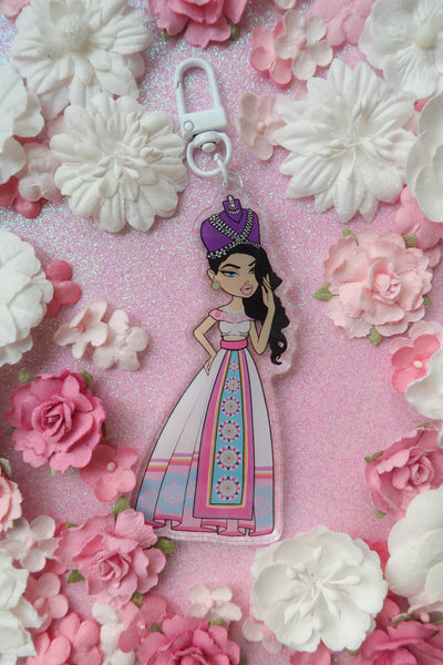 Y2K Hmong Girl Acrylic Keychains