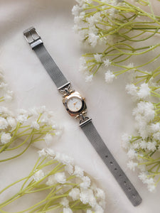 Chunky Silver Time Piece
