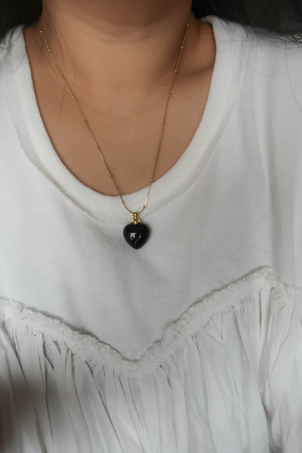 Simple Perfume Locket (Gold)