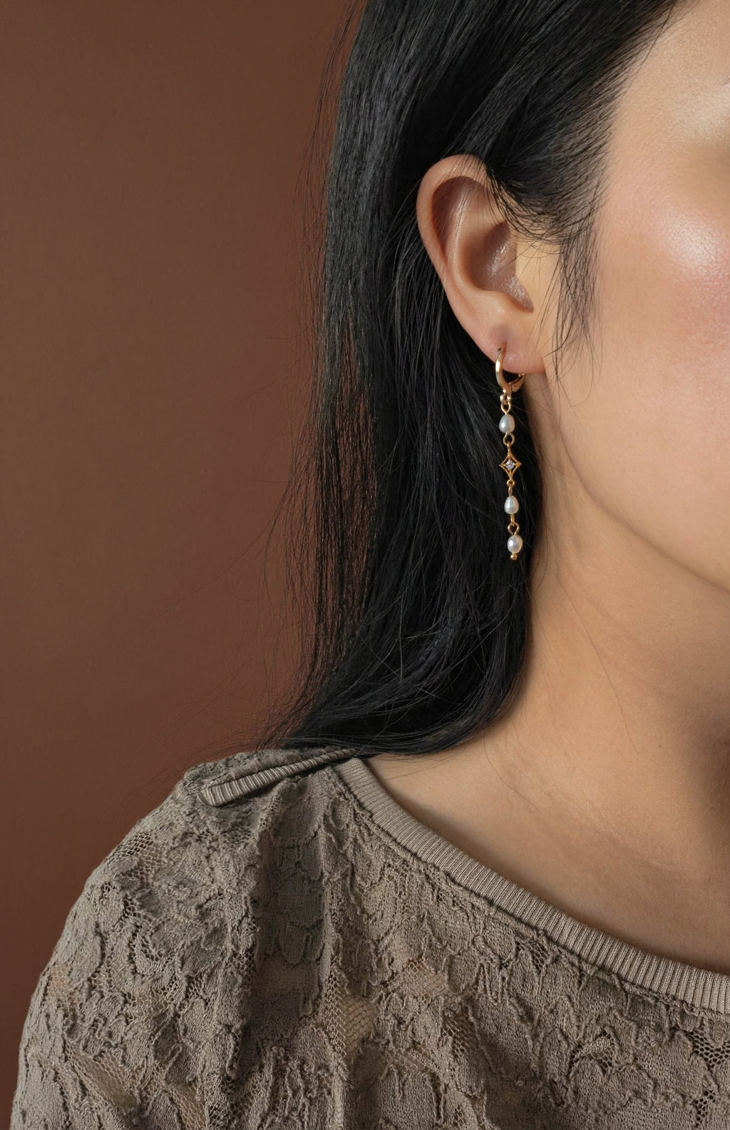 Starlight Pearls Earring Set
