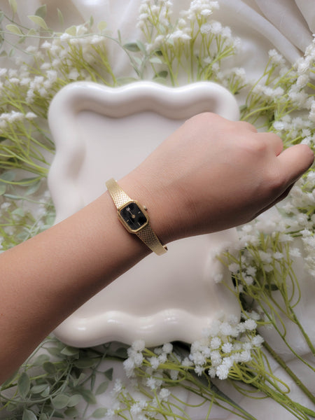 Dainty Gold Time Piece #2 (non-functional)