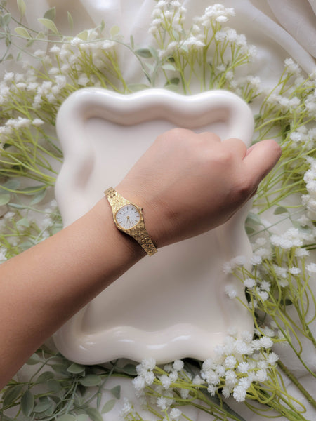 Dainty Gold Time Piece #3 (non-functional)