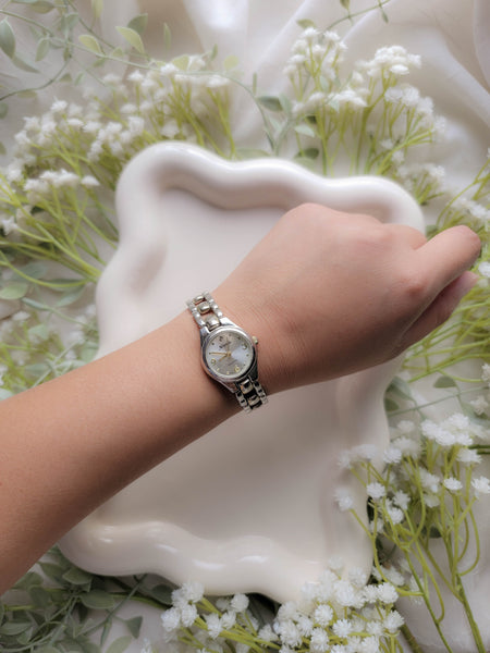 Simple Silver Time Piece