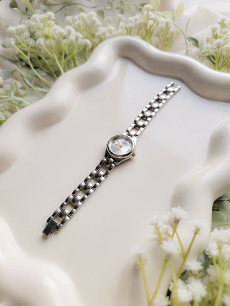 Simple Silver Time Piece