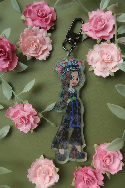 Y2K Hmong Girl Acrylic Keychains