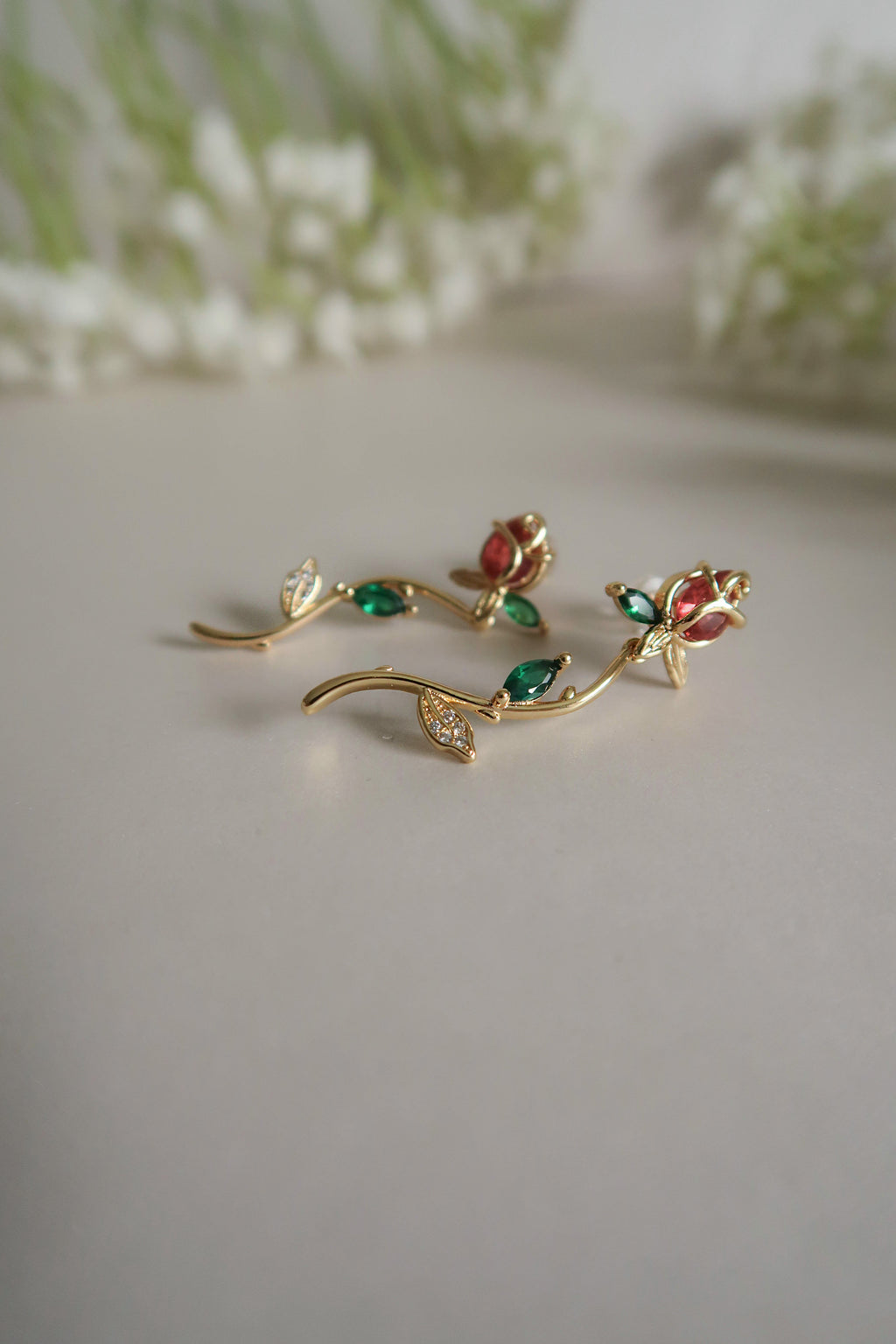 Sweet Rose Earrings
