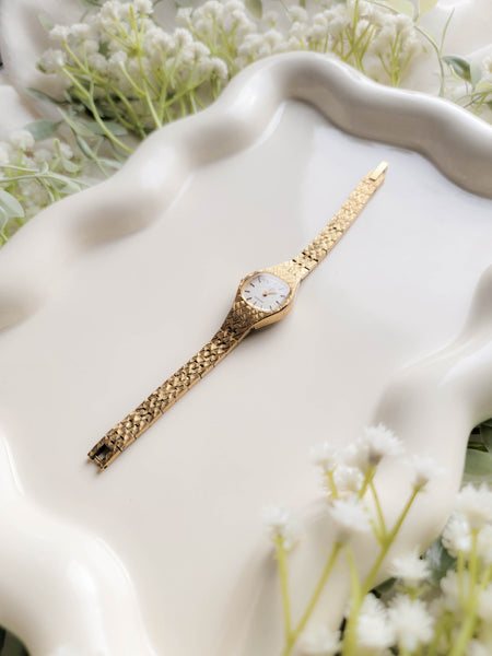 Dainty Gold Time Piece #3 (non-functional)