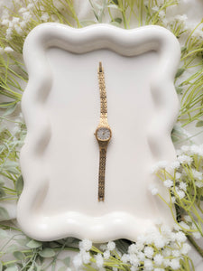 Dainty Gold Time Piece #3 (non-functional)