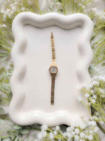 Dainty Gold Time Piece #3 (non-functional)