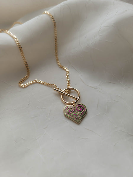 Toggle Hmong Necklace