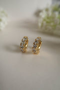 Classic Gold CZ Huggies