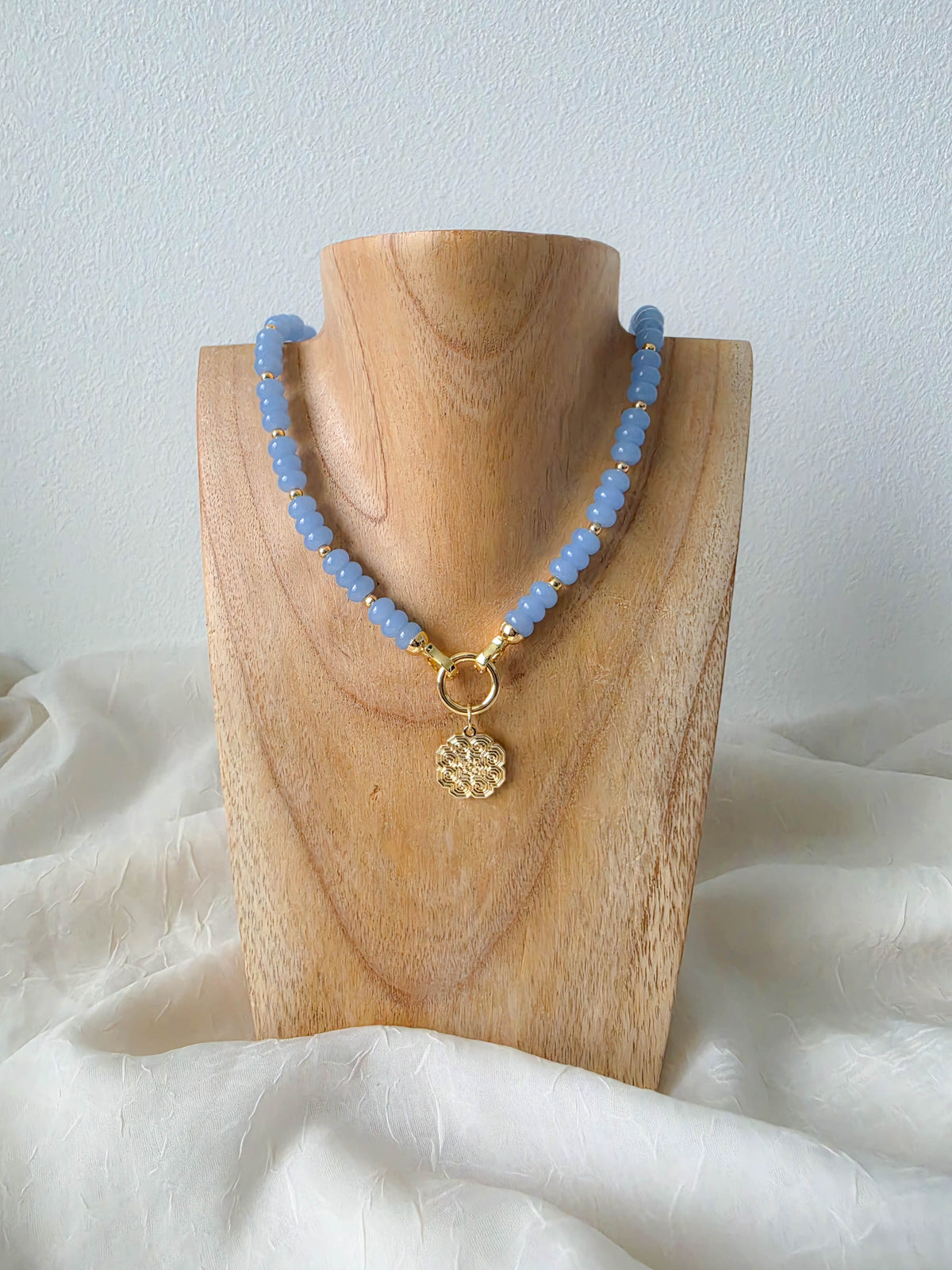 Semi-Precious Stone Beaded Necklace