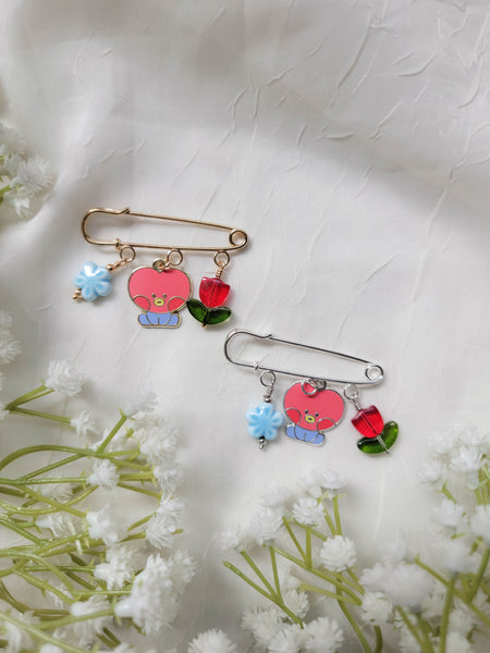 BTS - BT21 Safety Pin Charm
