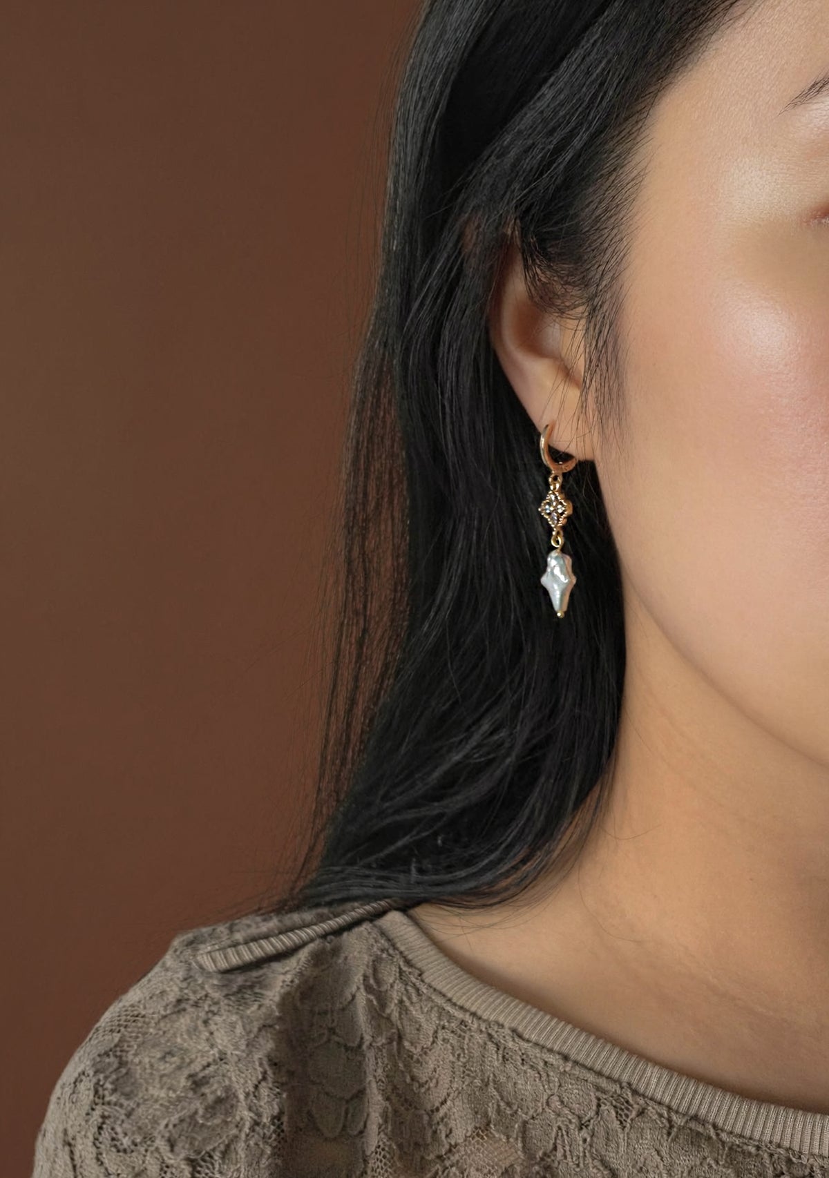 Starlight Pearls Earring Set
